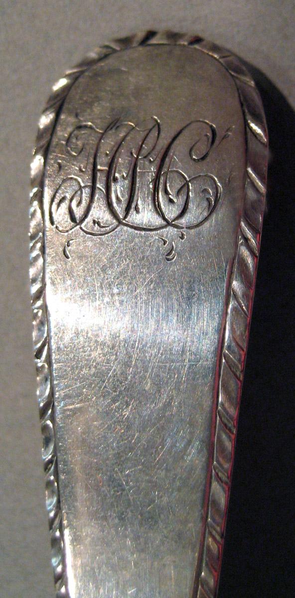 1998.0004.901.002 Silver Spoon engraving