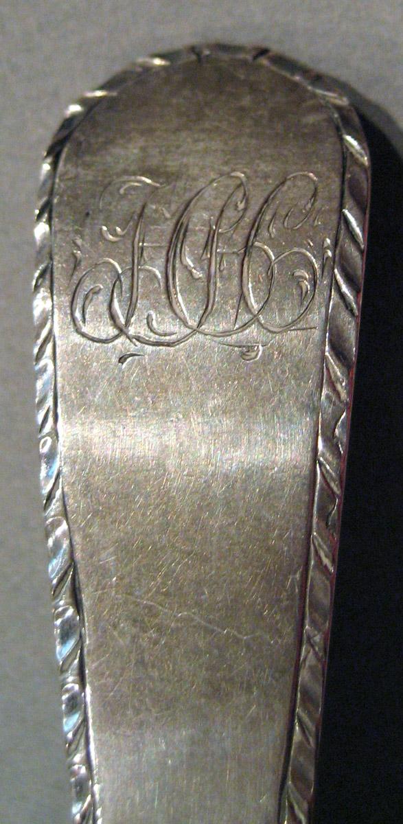 1998.0004.901.003 Silver Spoon engraving
