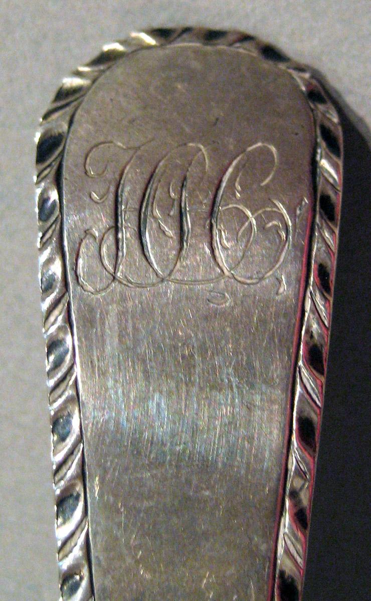 1998.0004.901.004 Silver Spoon engraving