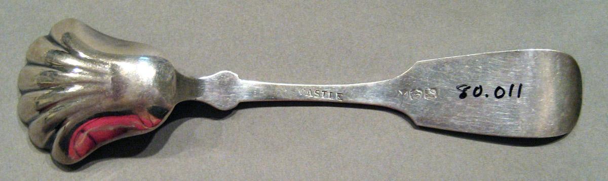 1998.0004.909 Silver Spoon underside