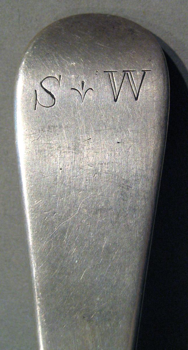 1998.0004.911 Silver Spoon engraving