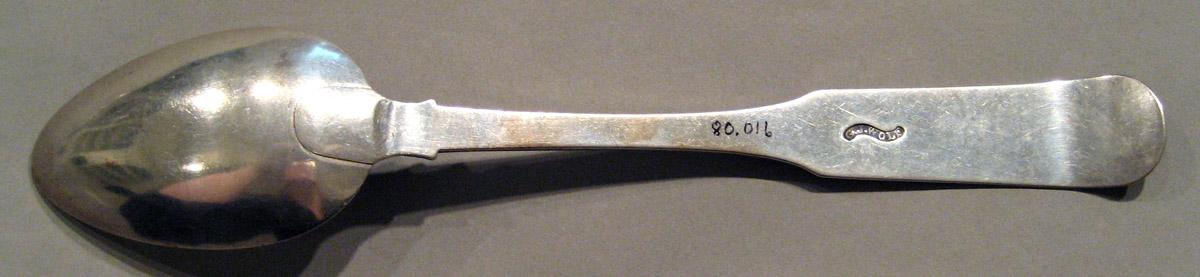 1998.0004.913 Silver Spoon underside