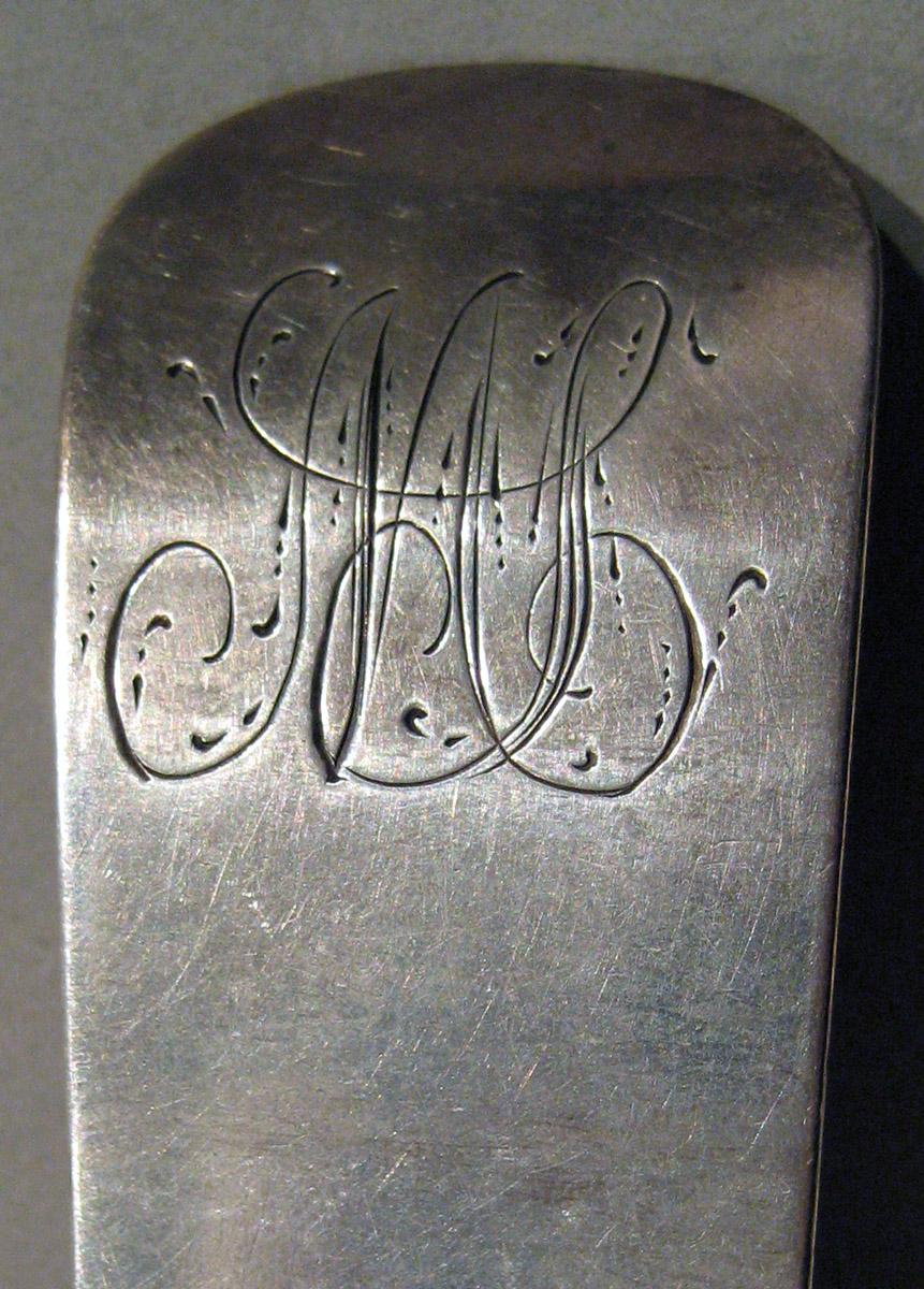 1998.0004.913 Silver Spoon engraving