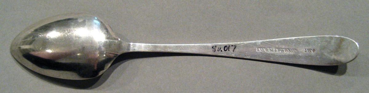 1998.0004.914 Silver Spoon underside