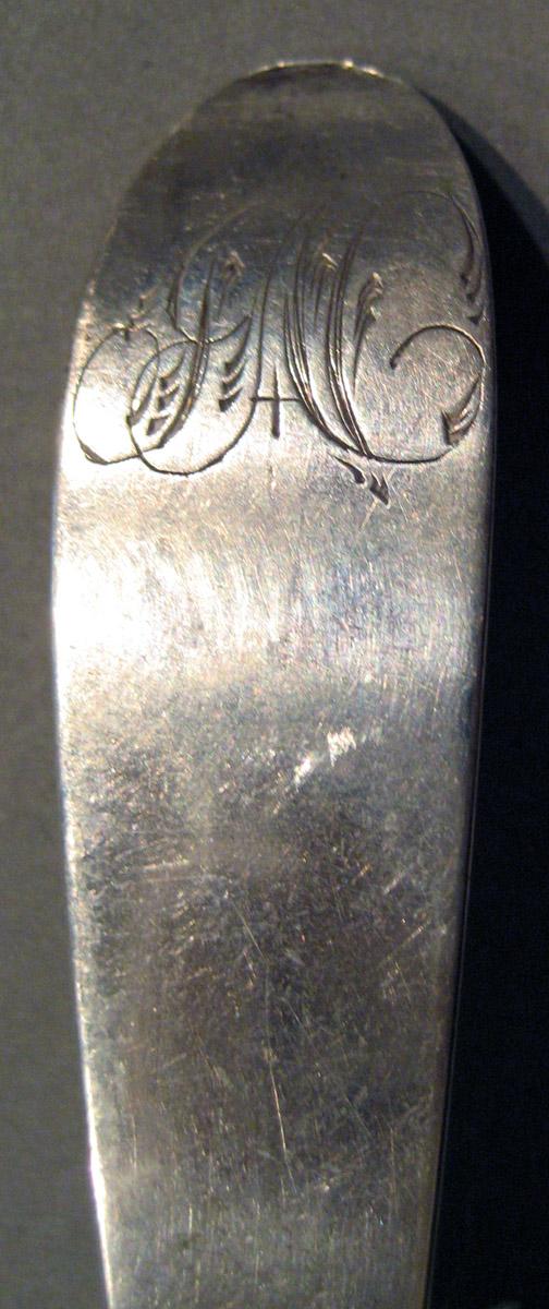 1998.0004.914 Silver Spoon engraving