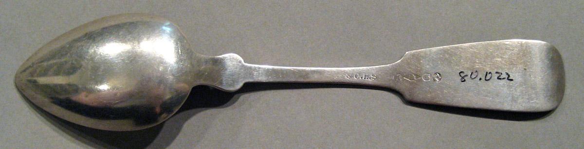 1998.0004.919 Silver Spoon underside