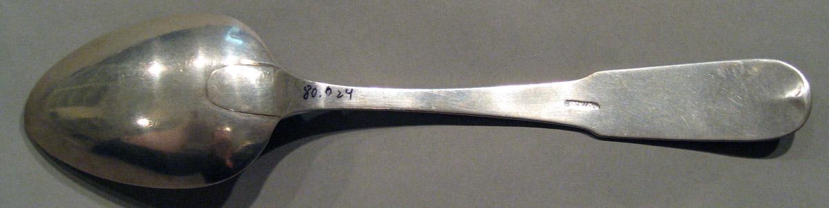 1998.0004.921 Silver Spoon underside