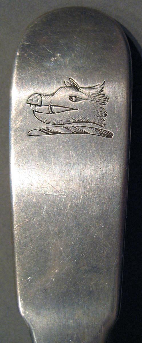1998.0004.921 Silver Spoon engraving