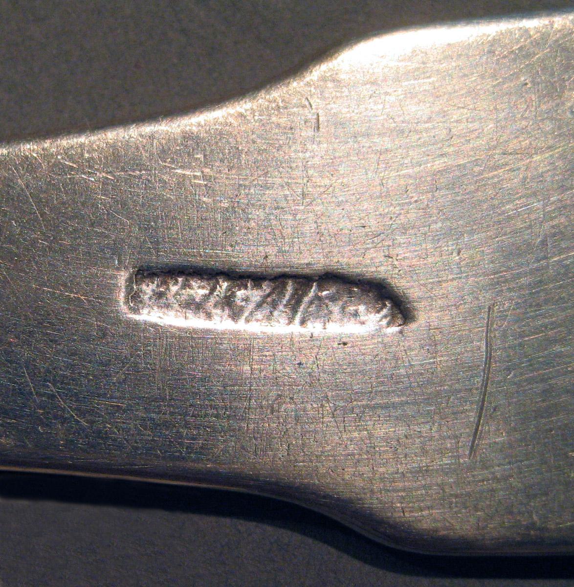 1998.0004.921 Silver Spoon mark