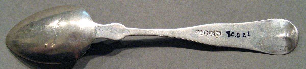 1998.0004.923 Silver Spoon underside