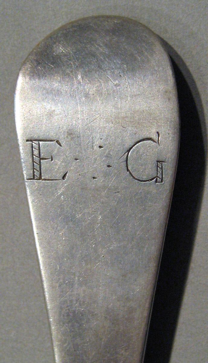 1998.0004.924 Silver Spoon engraving