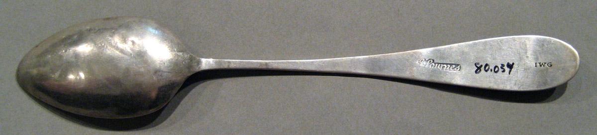 1998.0004.930.002 Silver Spoon underside