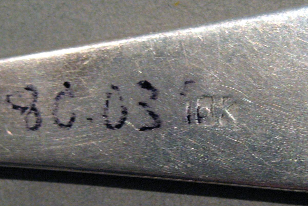 1998.0004.932 Silver Spoon mark