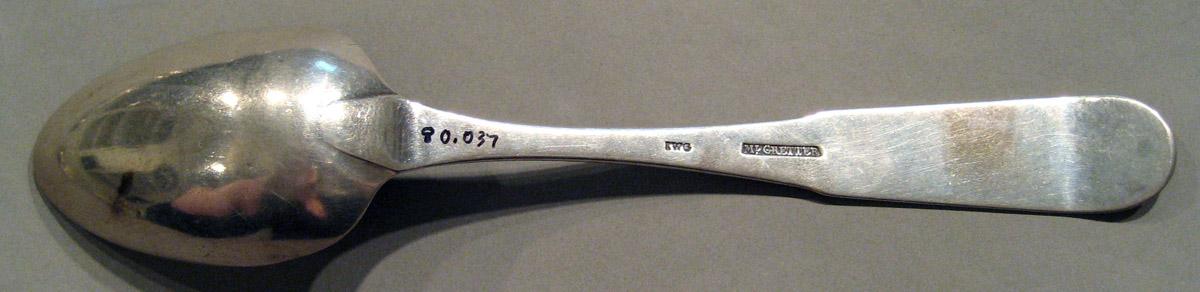 1998.0004.933 Silver Spoon underside