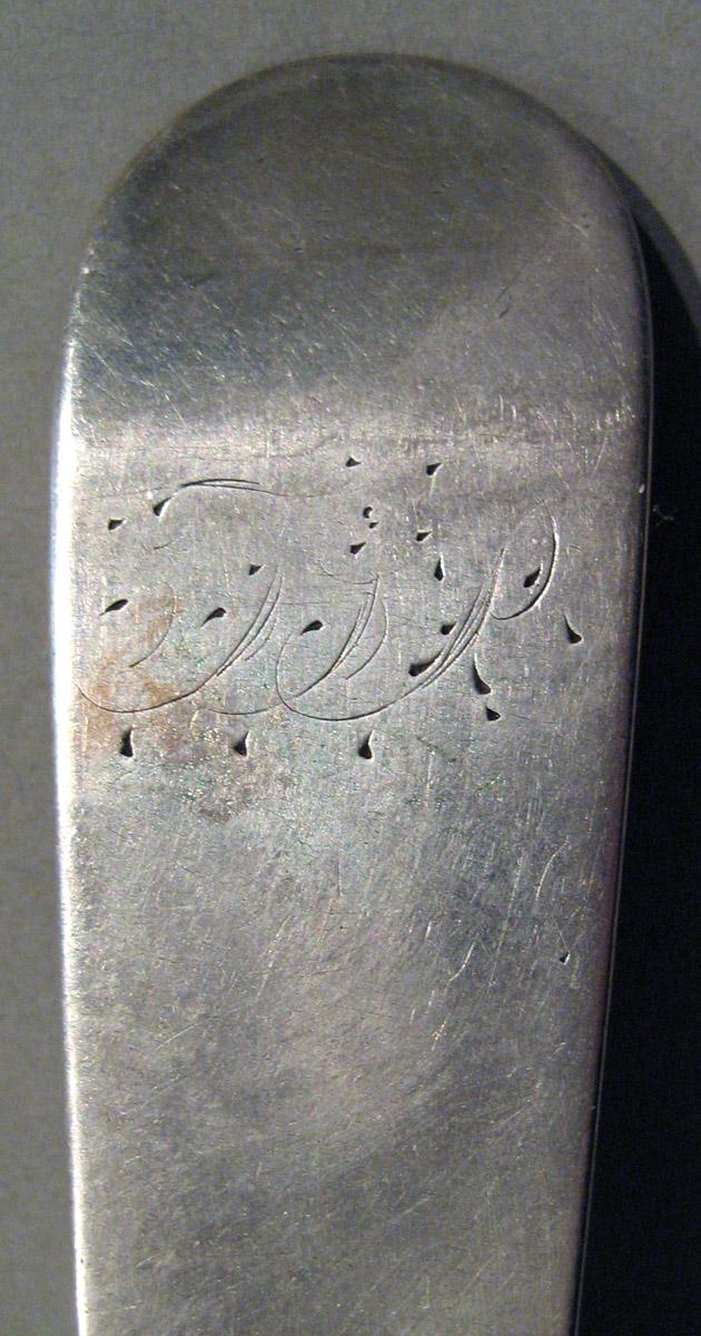 1998.0004.933 Silver Spoon engraving