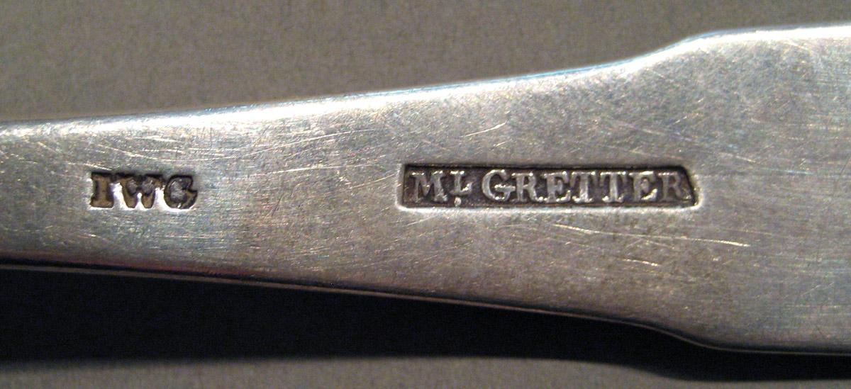 1998.0004.933 Silver Spoon mark