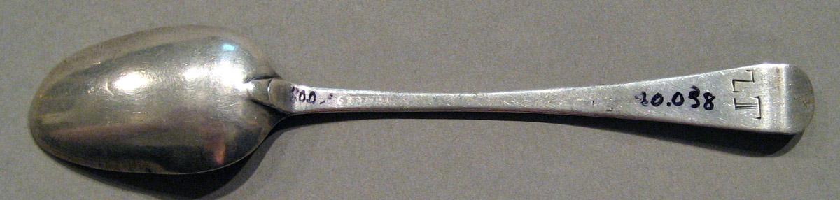 1998.0004.934 Silver Spoon underside