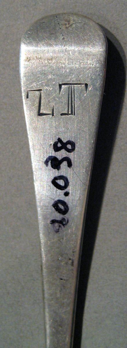1998.0004.934 Silver Spoon engraving