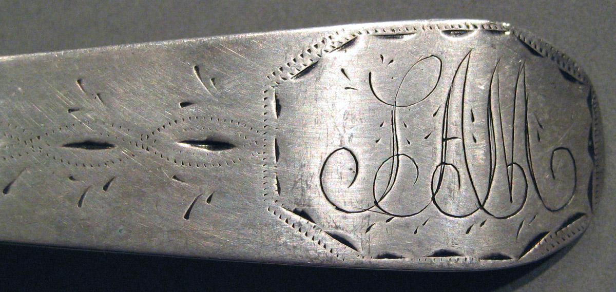 1998.0004.935 Silver Spoon engraving