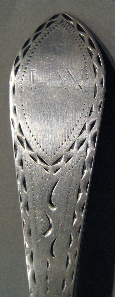 1998.0004.936 Silver Spoon engraving