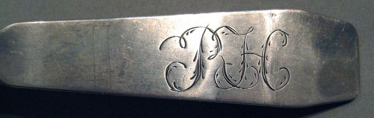 1998.0004.940.002 Silver Spoon engraving