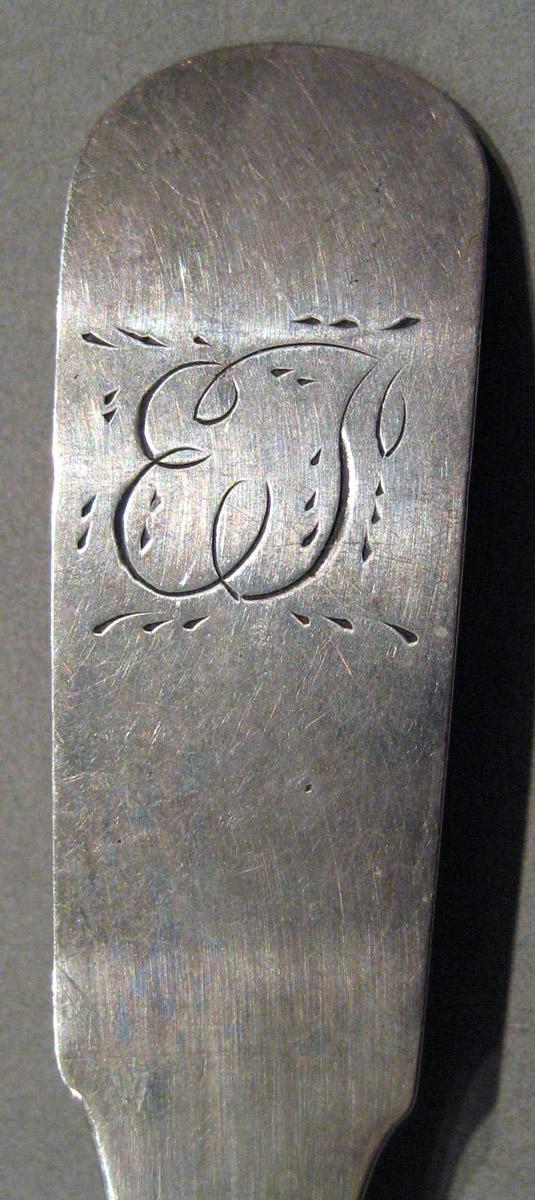 1998.0004.941 Silver Spoon engraving