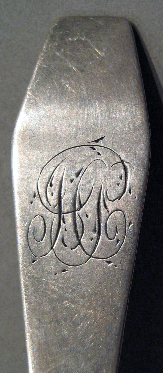 1998.0004.942.001 Silver Spoon engraving