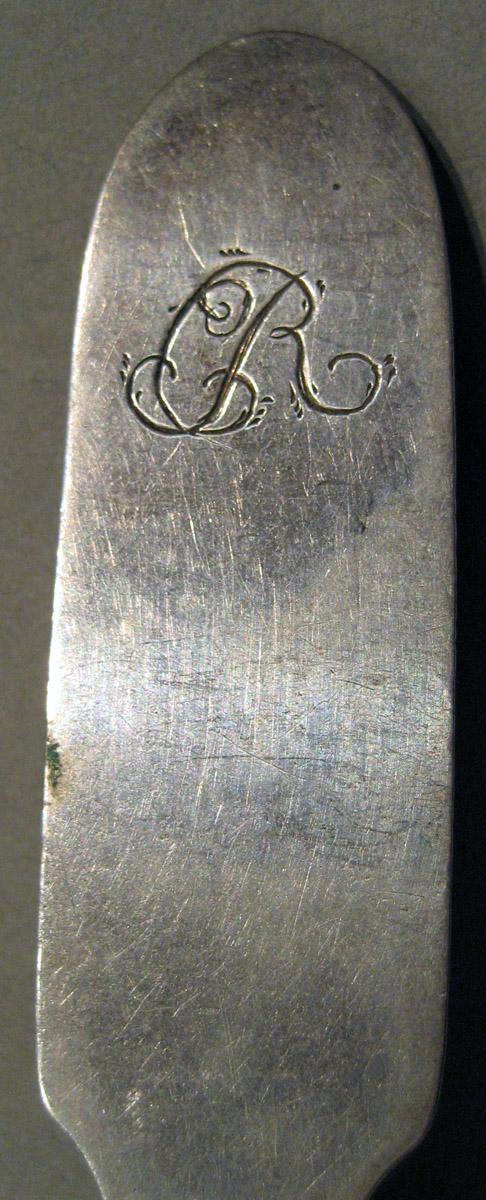 1998.0004.945.001 Silver Spoon engraving