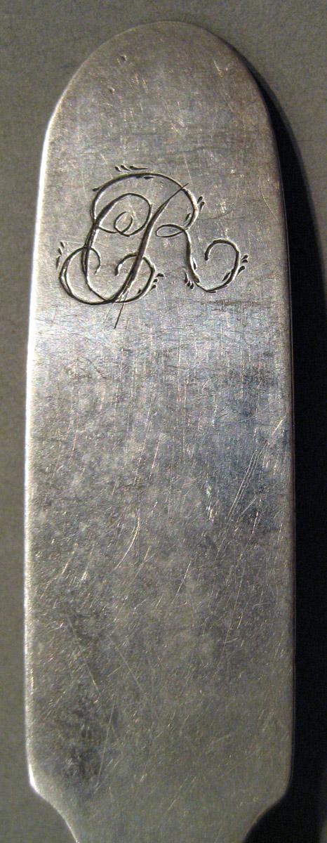 1998.0004.945.002 Silver Spoon engraving