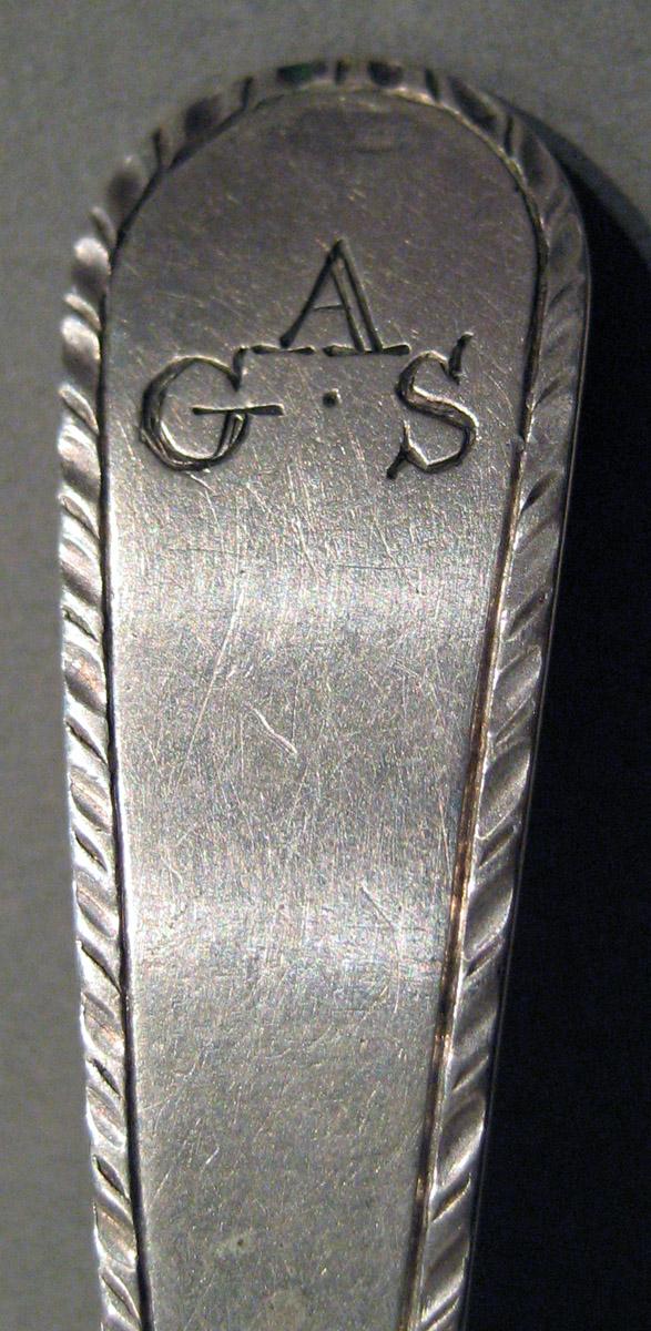 1998.0004.946.001 Silver Spoon engraving