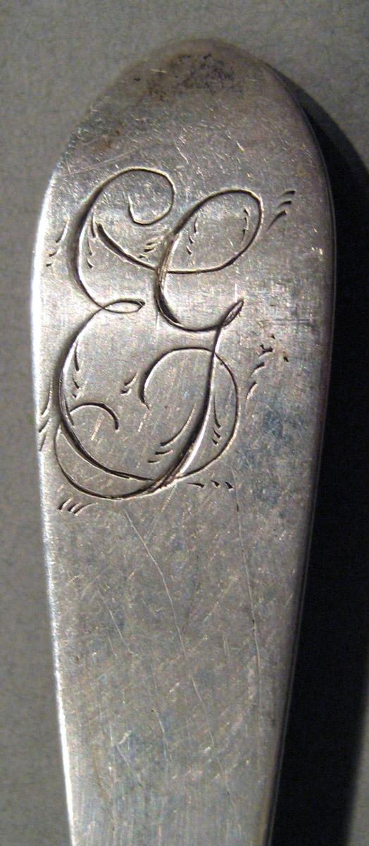 1998.0004.947 Silver Spoon engraving