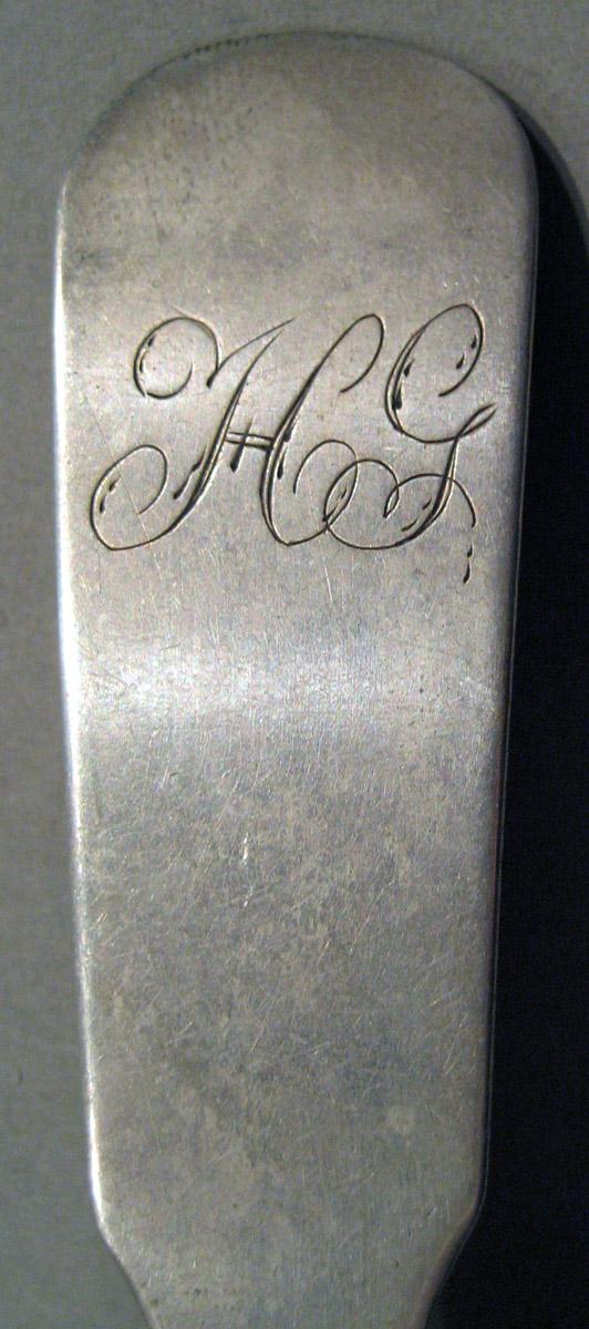 1998.0004.949.002 Silver Spoon engraving