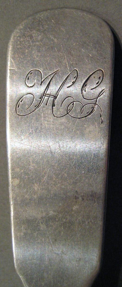 1998.0004.949.003 Silver Spoon engraving