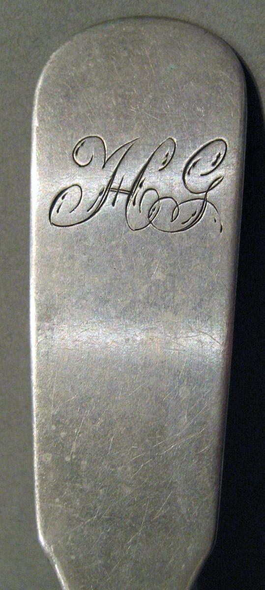 1998.0004.949.005 Silver Spoon engraving
