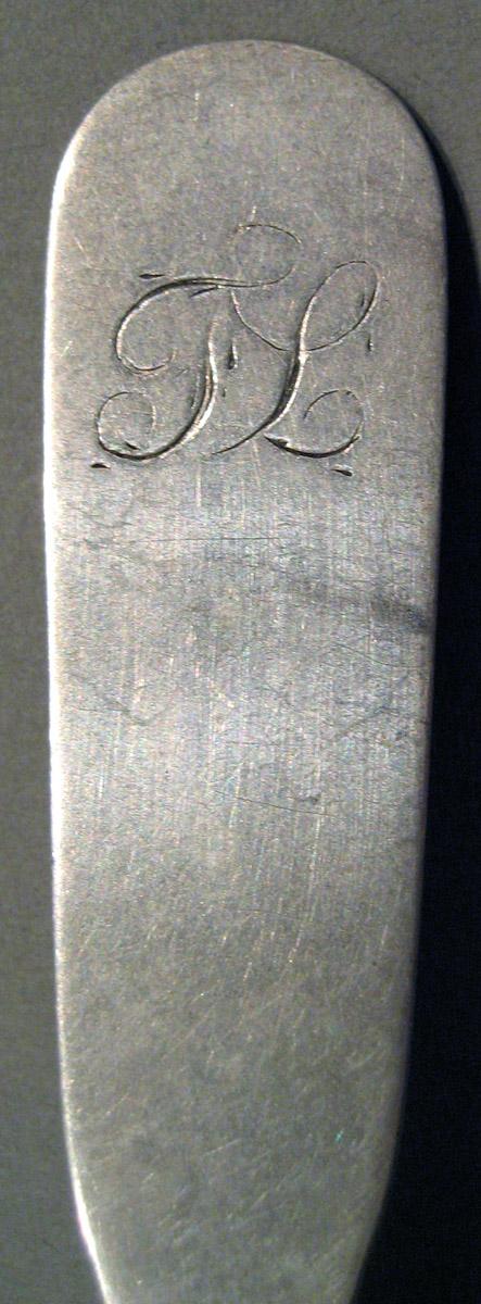 1998.0004.952 Silver Spoon engraving