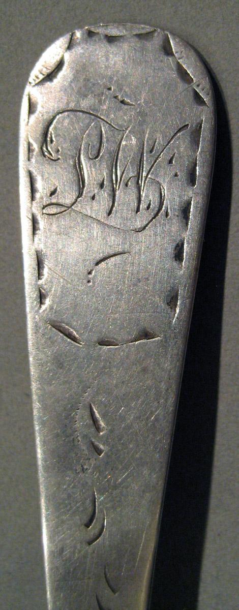 1998.0004.953 Silver Spoon engraving