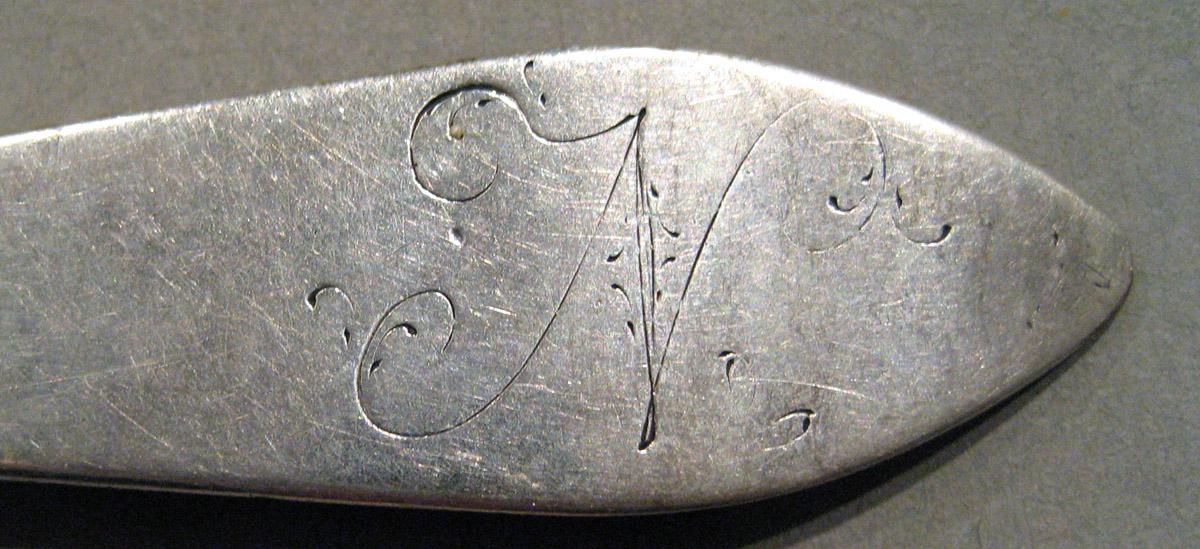 1998.0004.954 Silver Spoon engraving