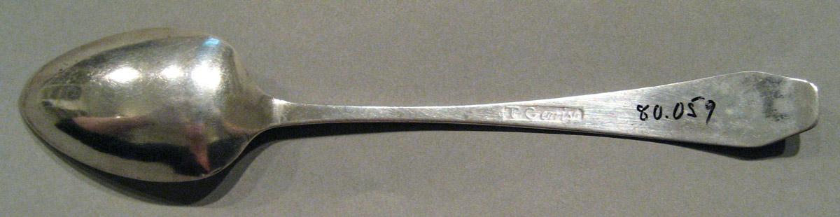 1998.0004.955 Silver Spoon underside