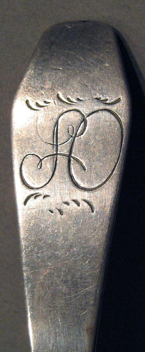 1998.0004.955 Silver Spoon engraving
