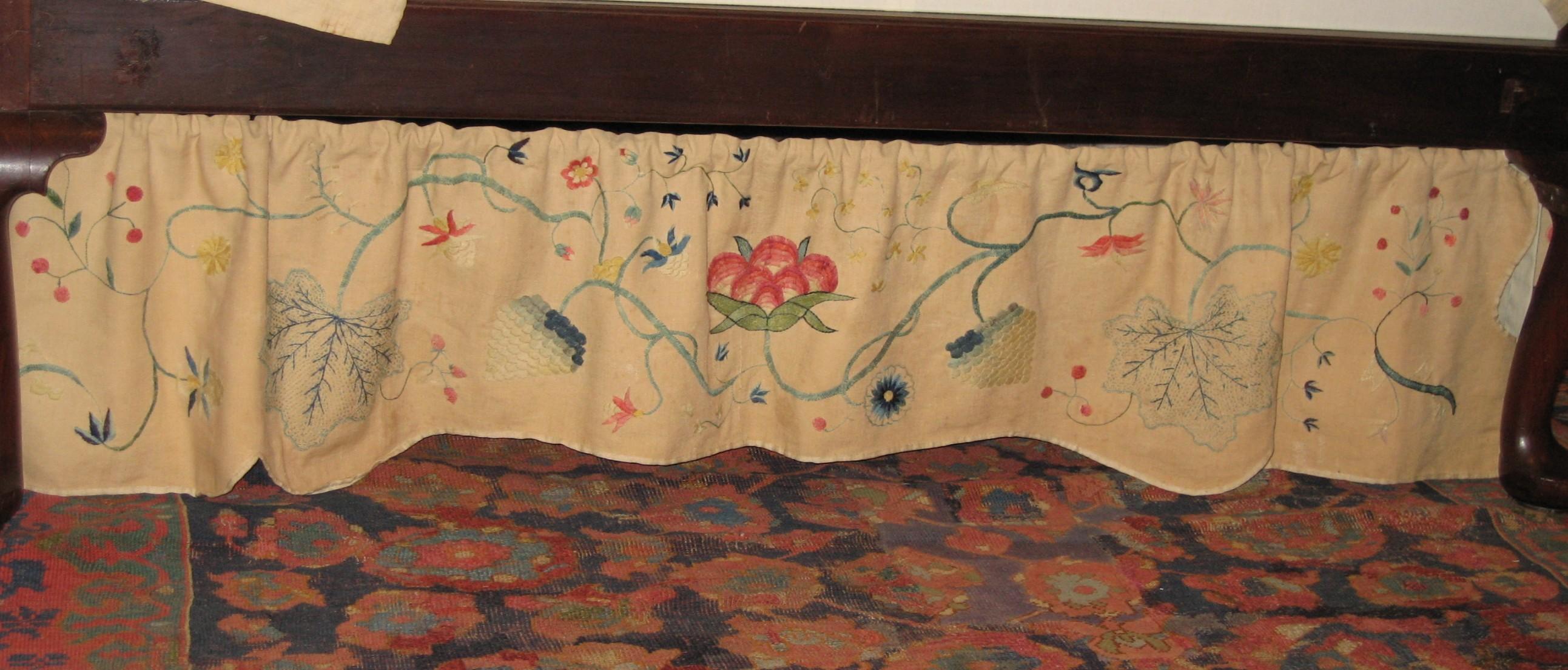 Cecil Bed Rm Base foot valance