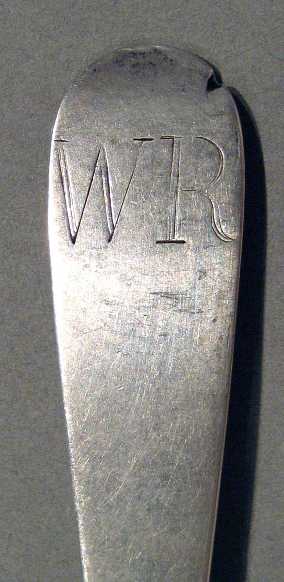1998.0004.984 Silver Spoon engraving