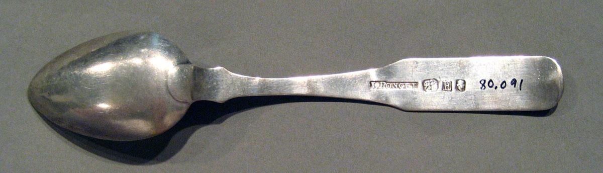 1998.0004.985.001 Silver Spoon underside