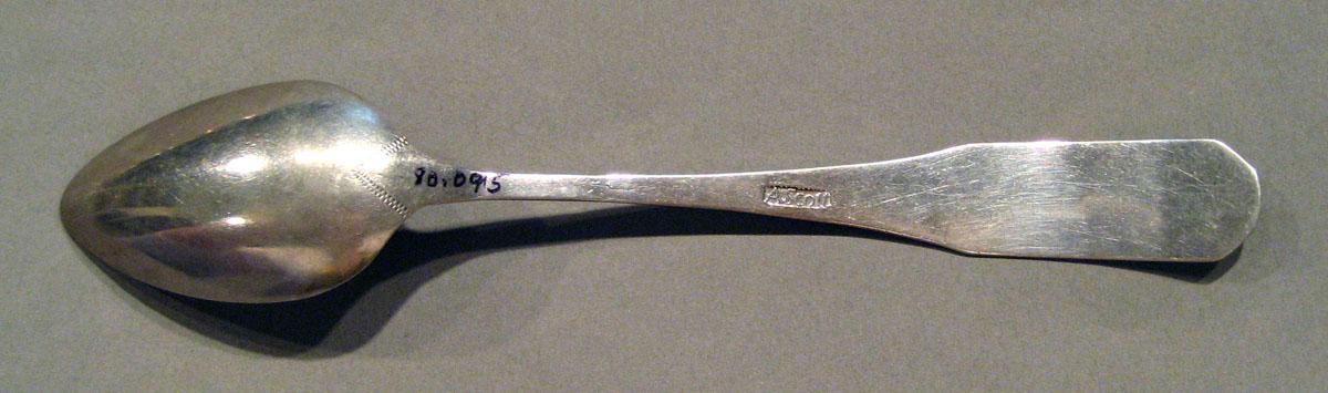 1998.0004.989 Silver Spoon underside
