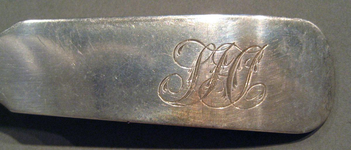 1998.0004.990.001 Silver Spoon engraving