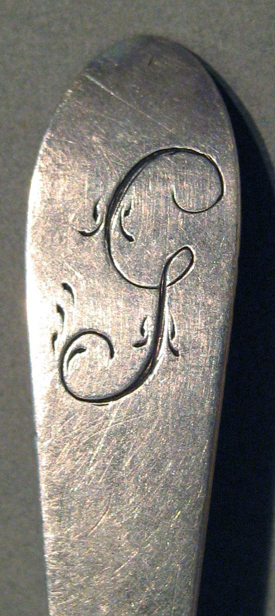 1998.0004.992.002 Silver Spoon engraving