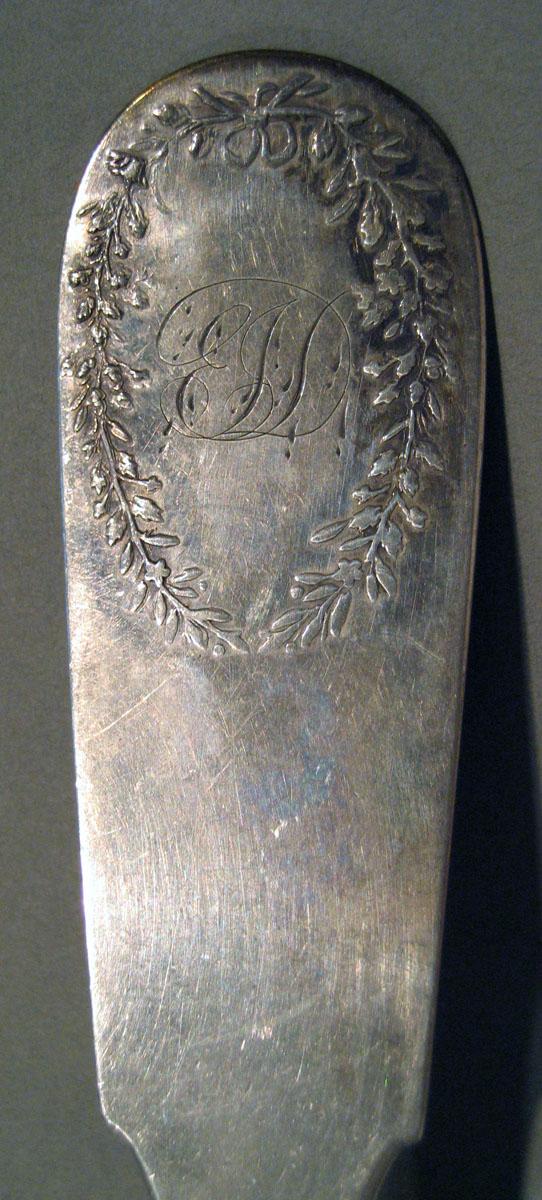 1998.0004.993 Silver Spoon engraving