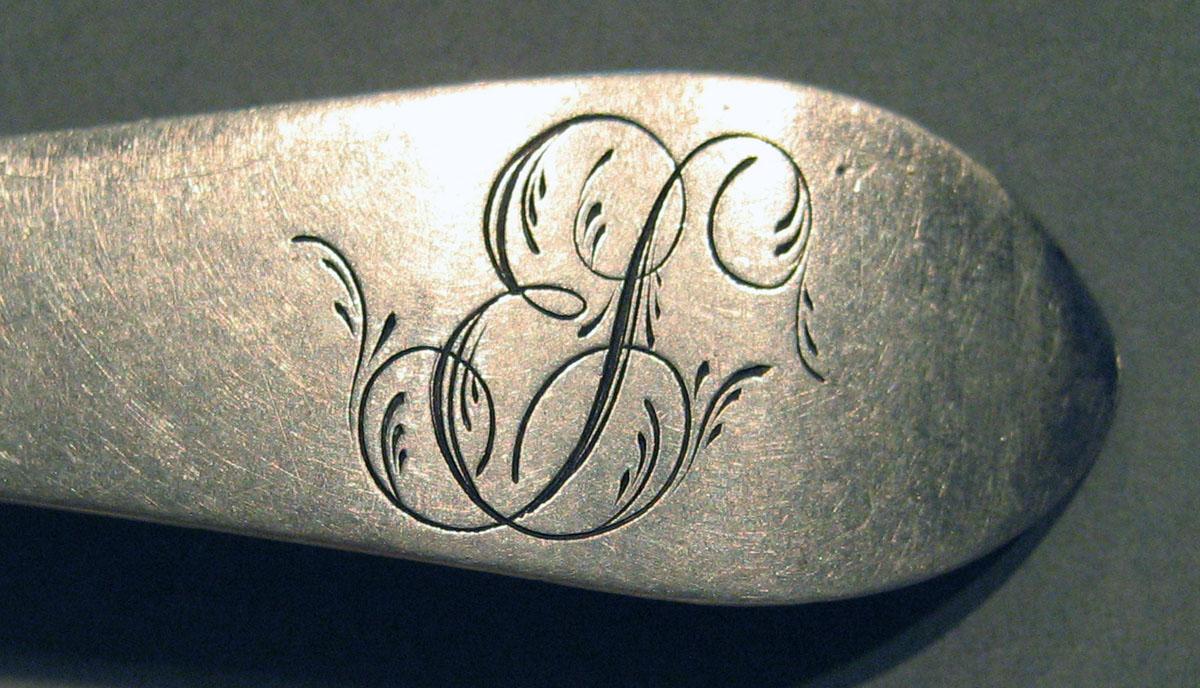 1998.0004.998.001 Silver Spoon engraving