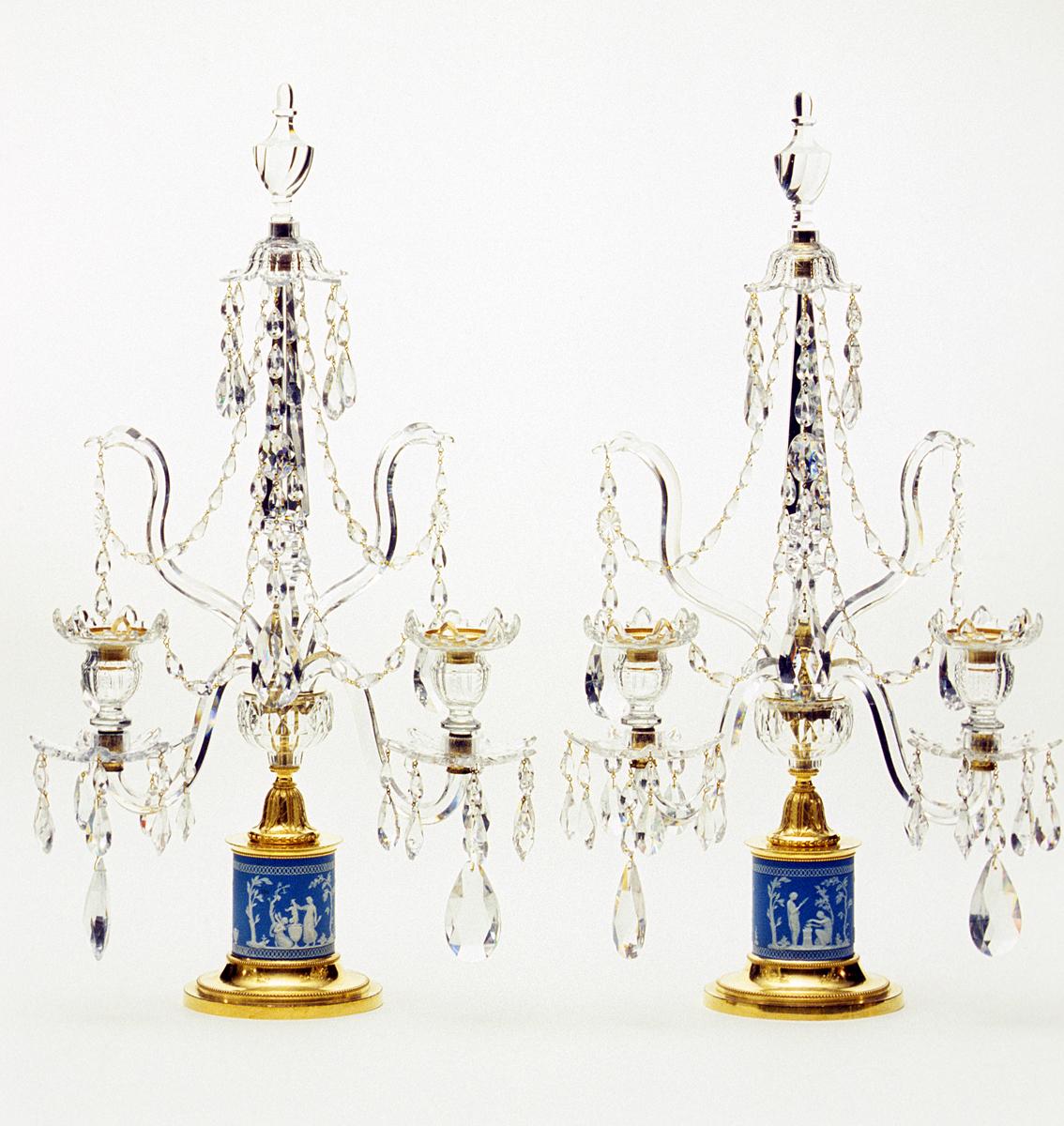 1998.0005.001,.002 Candelabrums