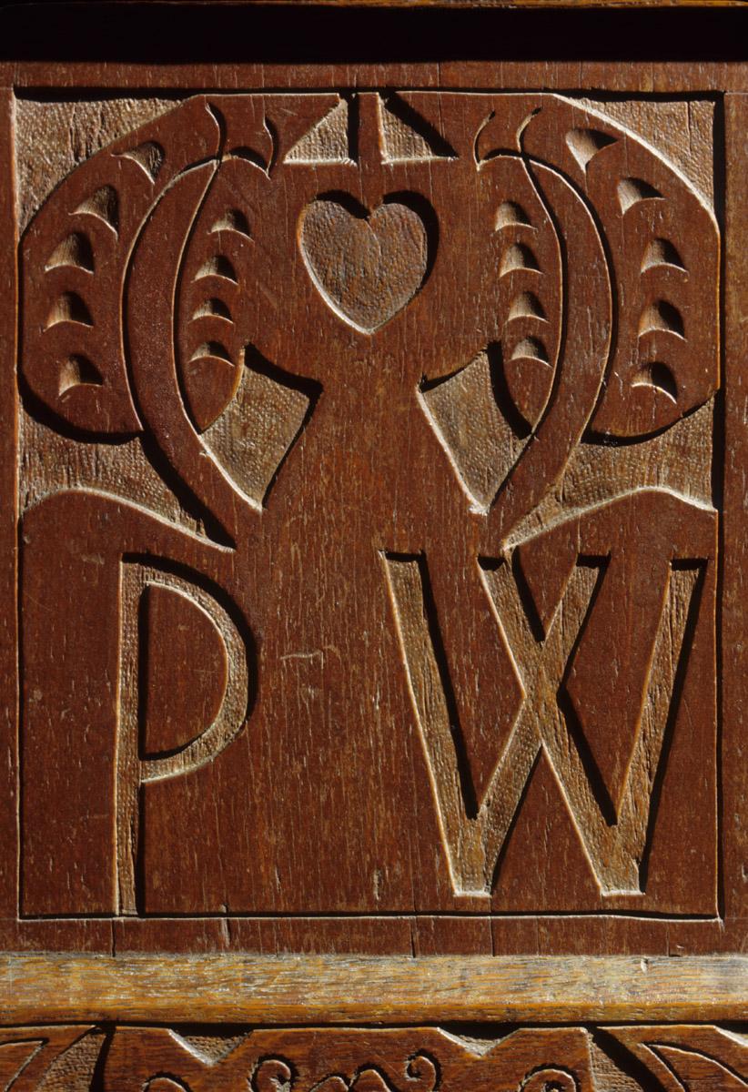1958.0696 Chest, detail 6