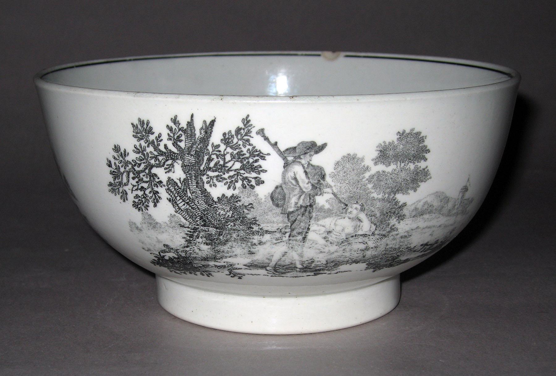 1958.0725 Worcester bowl (side 3)